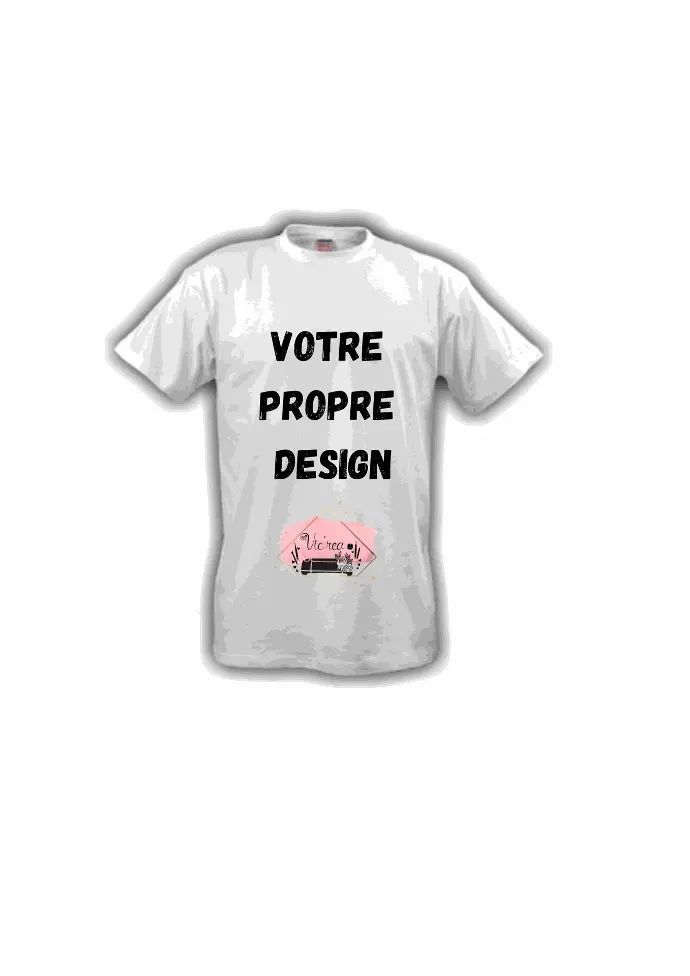 T-shirt FEMME (Taille XS, Noir)